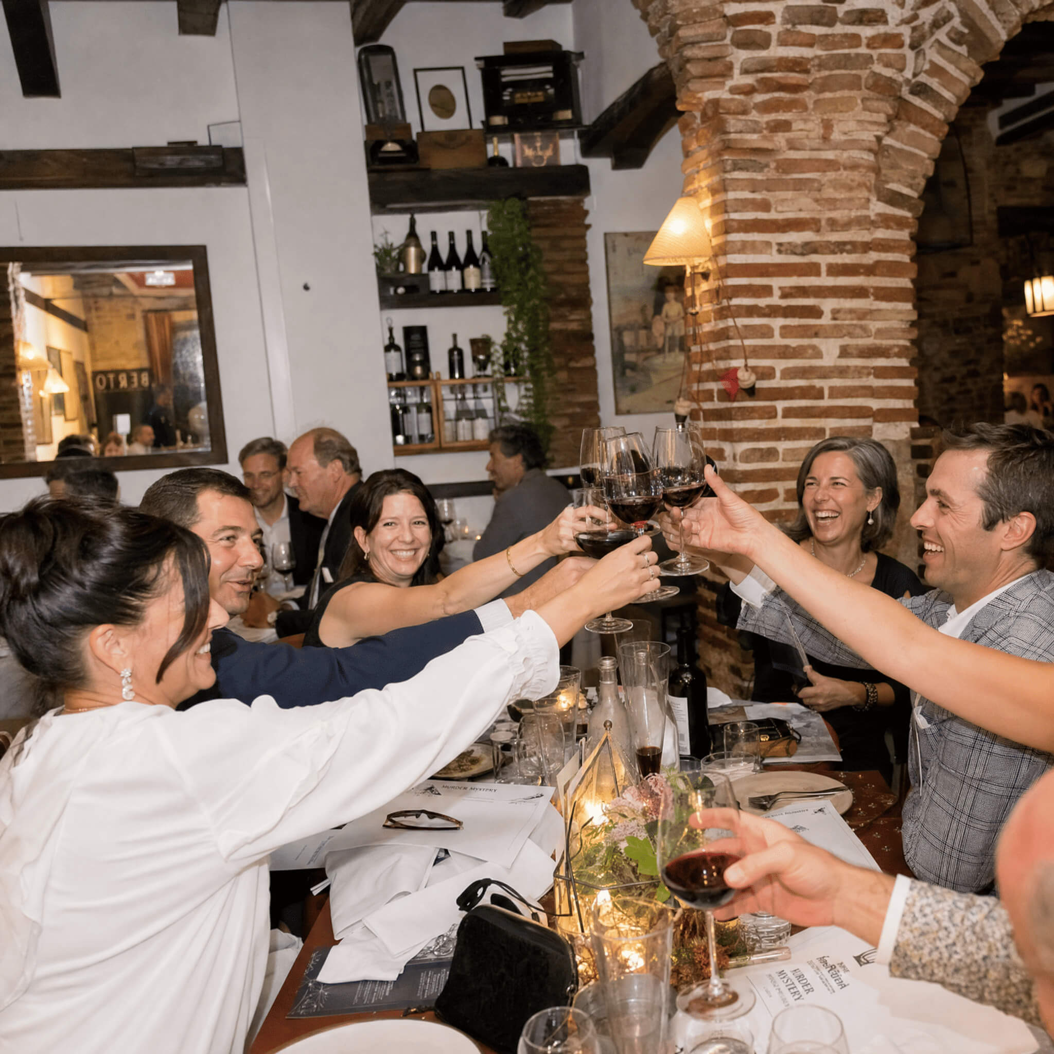 Il finale della serata